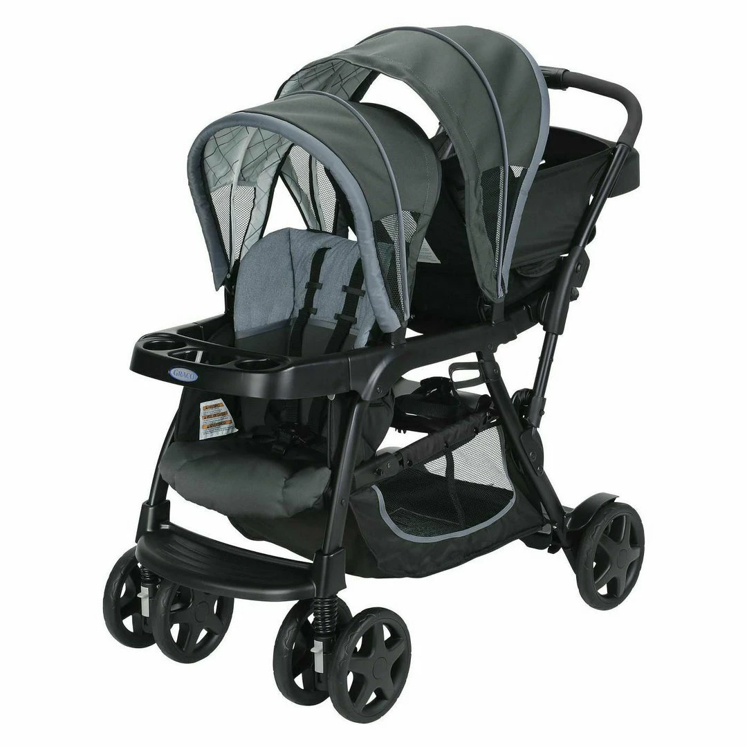 Bargainwizz Graco Ready2Grow Click Connect Double Stroller - Whitmore Kids & Baby 1 Bargainwizz Graco Ready2Grow Click Connect Double Stroller - Whitmore Kids & Baby