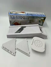Bargainwizz Kitchen Slicer Mandolin By America Cooks 3 Interchangeable Stainless Blades