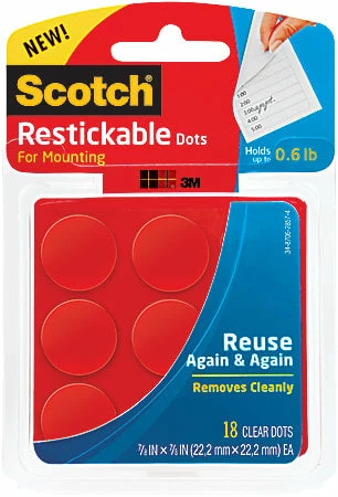 Bargainwizz Home Improvement Scotch Restickable Dots 1 Bargainwizz Home Improvement Scotch Restickable Dots