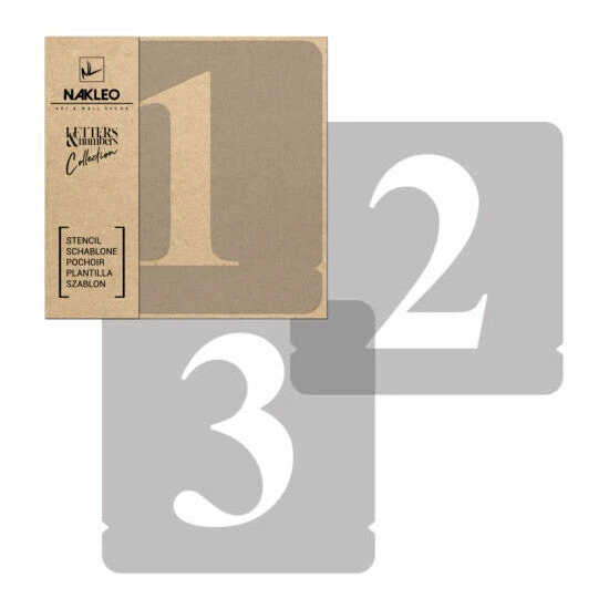 Bargainwizz Arts & Crafts Reusable Stencil Letters* 1 Bargainwizz Arts & Crafts Reusable Stencil Letters*