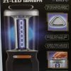 Bargainwizz The Black Series Dual-Powered 21-LED Lantern By Shift3