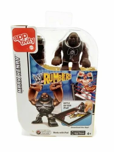 Bargainwizz Video Games WWE Wrestling Mark Henry Apptivity Mini Figure 1 Bargainwizz Video Games WWE Wrestling Mark Henry Apptivity Mini Figure