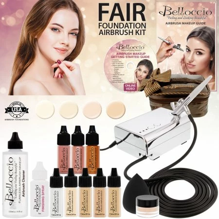 Bargainwizz Belloccio Professional Airbrush Cosmetic System 1 Bargainwizz Belloccio Professional Airbrush Cosmetic System