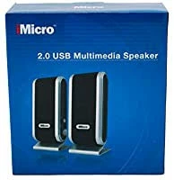 Bargainwizz Electronics, Computer & Office IMicro 2.0-Channel USB 2.0 Multimedia Speaker System