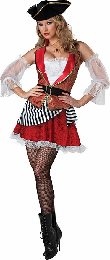 Bargainwizz Costumes Adult Pretty Pirate Costume 1 Bargainwizz Costumes Adult Pretty Pirate Costume