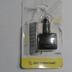 Bargainwizz Automotive Scosche FM Transmitter 12V Adapter Connector