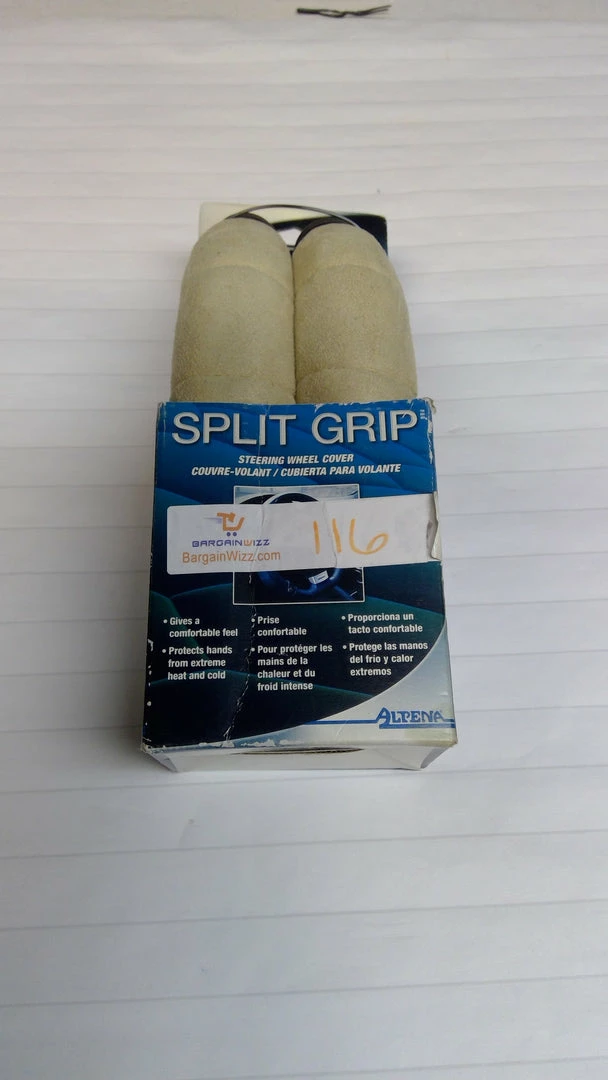 Bargainwizz SPLIT GRIP Steering Wheel Cover Automotive 1 Bargainwizz SPLIT GRIP Steering Wheel Cover Automotive