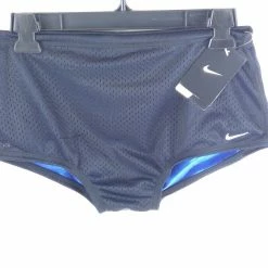 Bargainwizz Men's Poly Drag Short Reversible Mesh Swimwear