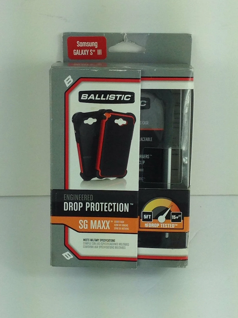 Bargainwizz Ballistic SX0932-M185 Ballistic Samsung Galaxy S III SG MAXX Case - Grey-Whi Cell Phone 2 Bargainwizz Ballistic SX0932-M185 Ballistic Samsung Galaxy S III SG MAXX Case - Grey-Whi Cell Phone