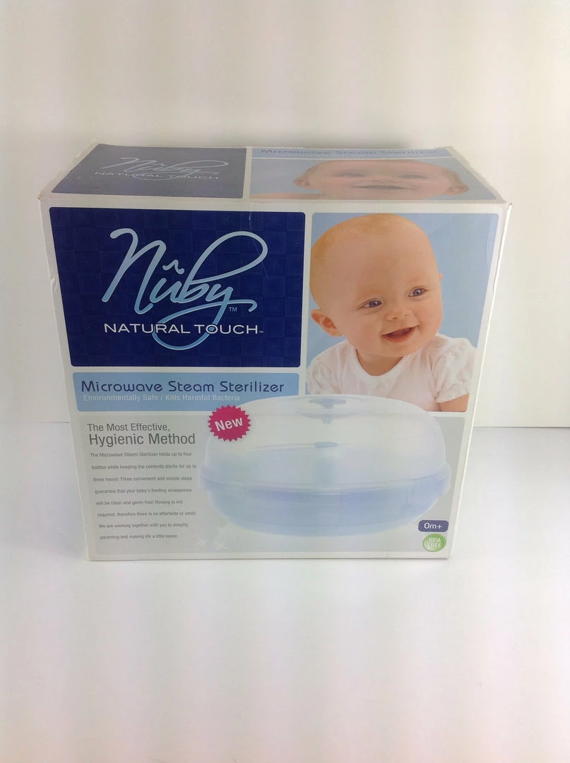 Bargainwizz Baby Care Nuby Natural Touch Microwave Sterilizer 2 Bargainwizz Baby Care Nuby Natural Touch Microwave Sterilizer