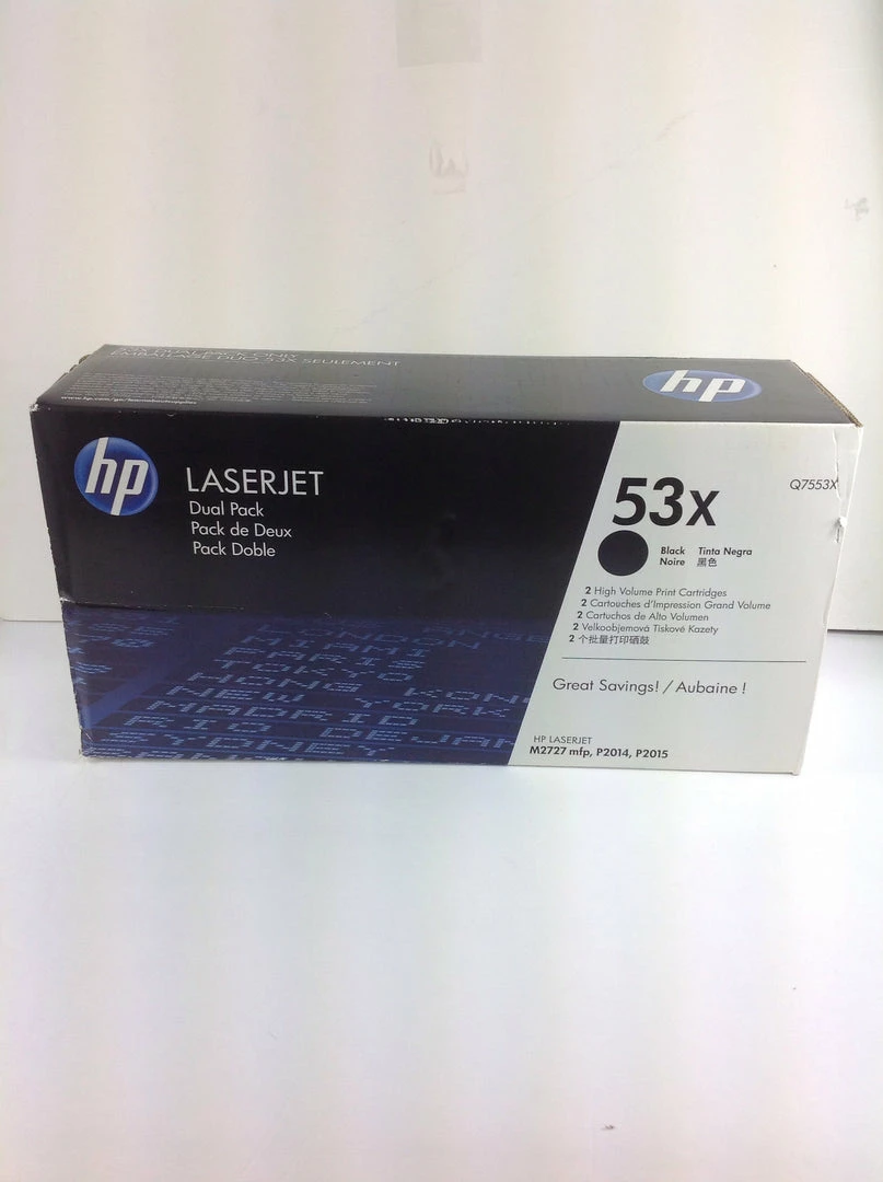 Bargainwizz HP 53X (Q7553X) Black High Yield Original LaserJet Toner Cartridge Office Supplies 1 Bargainwizz HP 53X (Q7553X) Black High Yield Original LaserJet Toner Cartridge Office Supplies