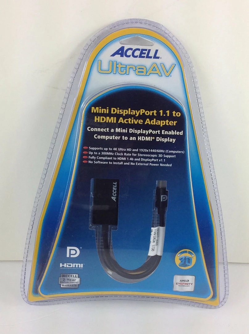 Bargainwizz Mini DisplayPort To HDMI Active Adapter* Electronics, Computer & Office 2 Bargainwizz Mini DisplayPort To HDMI Active Adapter* Electronics, Computer & Office