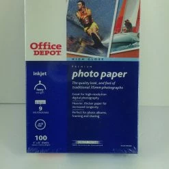 Bargainwizz Premium Photo Paper 4x6 High Gloss 100-pack Computers