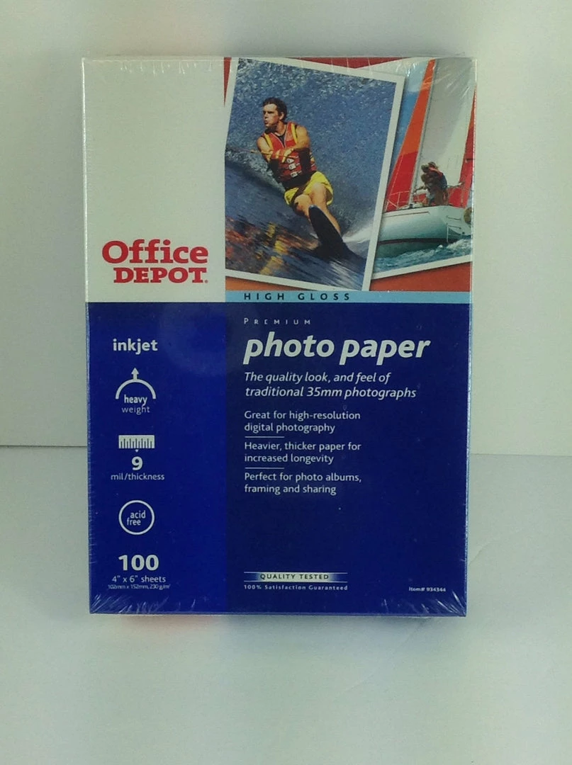 Bargainwizz Premium Photo Paper 4x6 High Gloss 100-pack Computers 1 Bargainwizz Premium Photo Paper 4x6 High Gloss 100-pack Computers