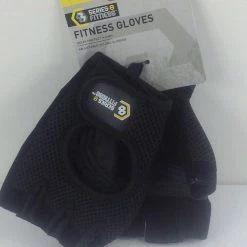 Bargainwizz Sports & Outdoors Series 8 Fitness Gloves - Black