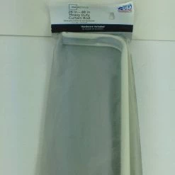 Bargainwizz Mainstays 28-48 In. Basic Adjustable Curtain Rod, 3 In, White Home Decor 3 Bargainwizz Mainstays 28-48 In. Basic Adjustable Curtain Rod, 3 In, White Home Decor